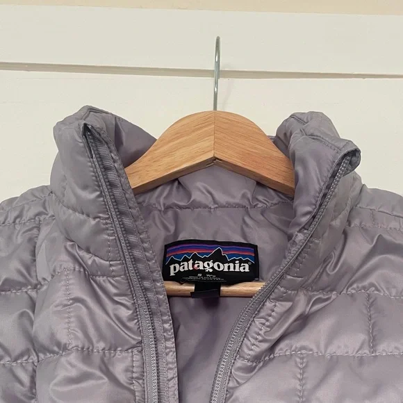 Patagonia Women's Nano Puff Cozy Puffer Vest in Permafrost Purple Size Small